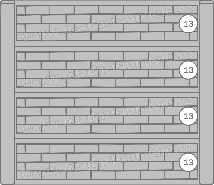 Imagini gard Gard beton armat 13, 13, 13, 13