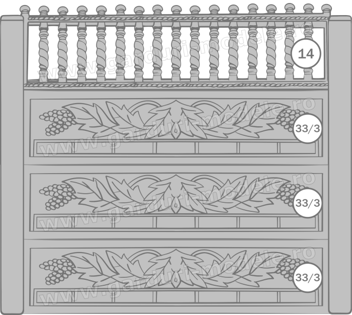 Imagini gard Gard beton armat 14, 33-3, 33-3, 33-3