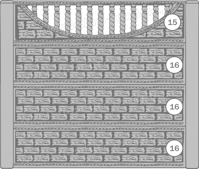 Imagini gard Gard beton armat 15, 16, 16, 16