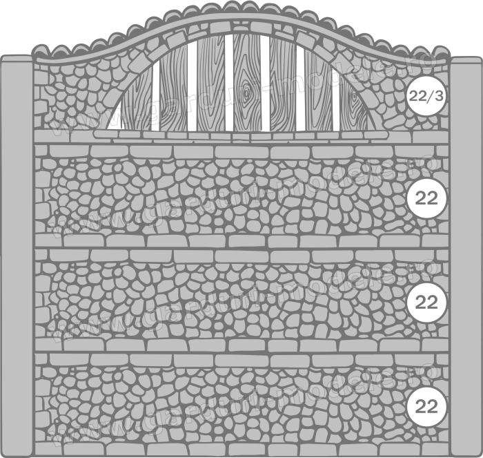 Imagini gard Gard beton armat 22-3, 22, 22, 22