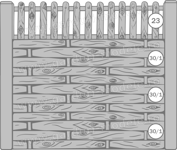 Imagini gard Gard beton armat 23, 30-1, 30-1, 30-1