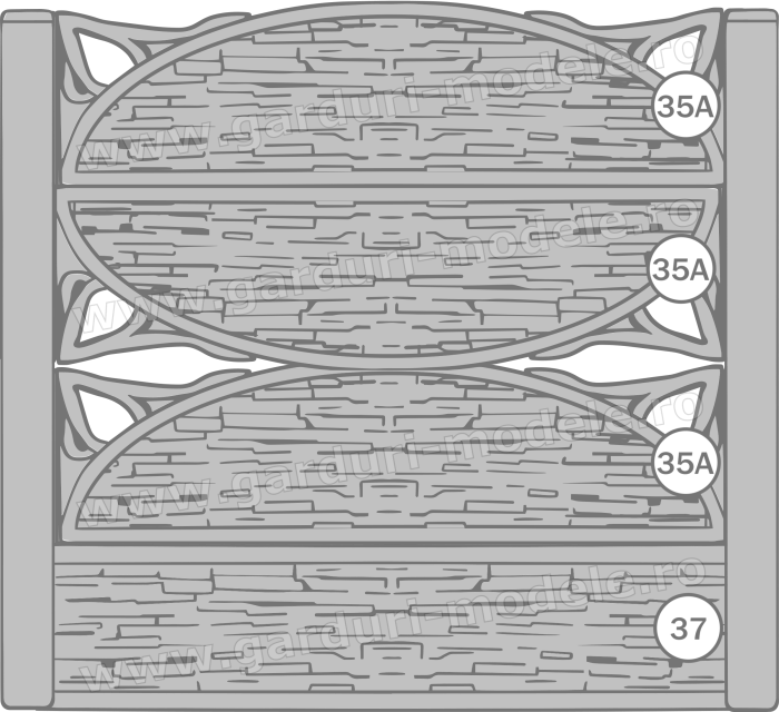 Imagini gard Gard beton armat 35A, 35A, 35A, 37