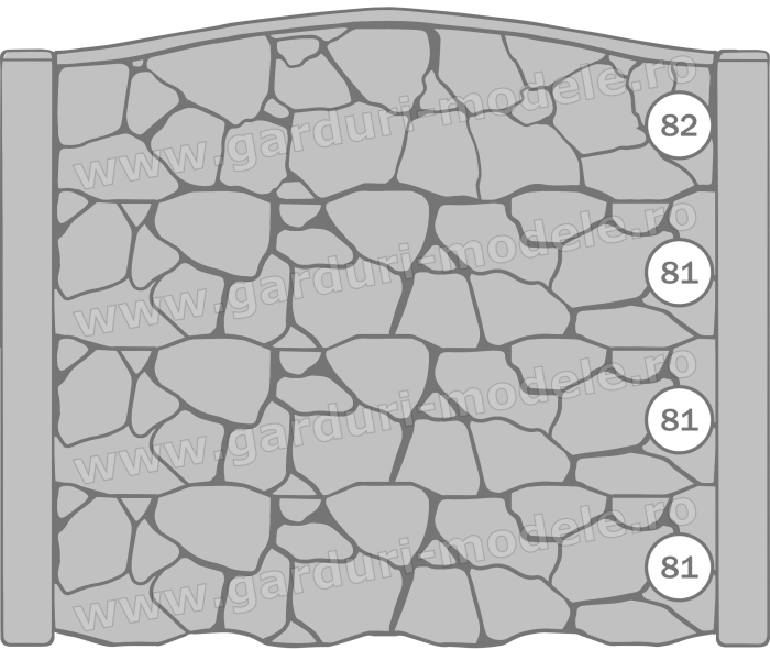 Imagini gard Gard beton armat 82, 81, 81, 81