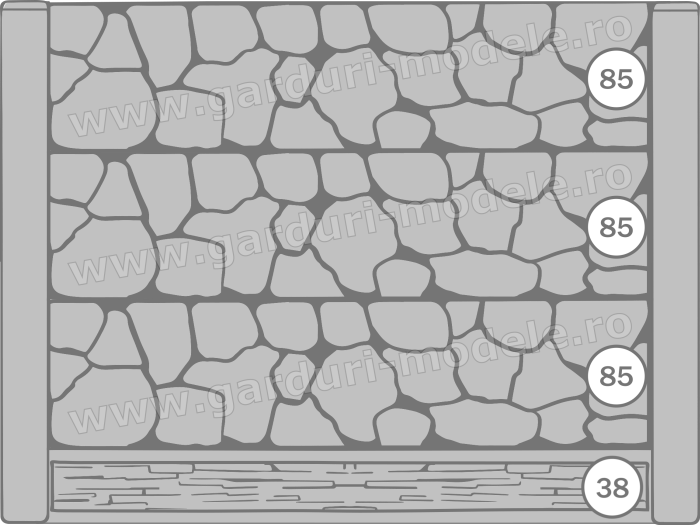 Imagini gard Gard beton armat 85, 85, 85, 38
