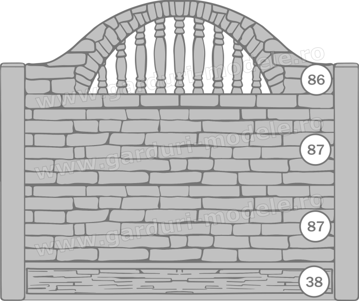 Imagini gard Gard beton armat 86, 87, 87, 38