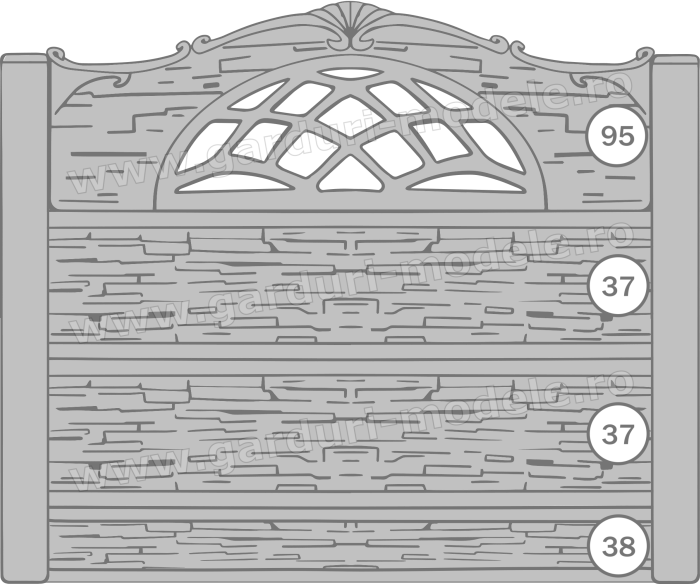 Imagini gard Gard beton armat 95, 37, 37, 38