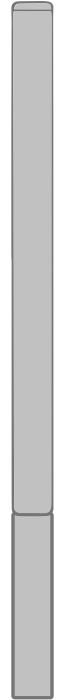 Imagini stalpi Stalp gard beton Simplu 270